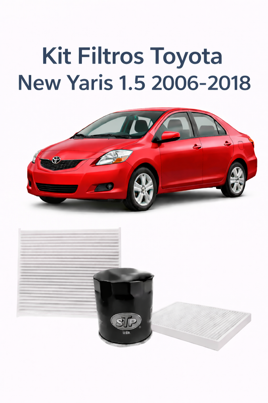 Kit Filtros Toyota New Yaris 1.5 2006-2018