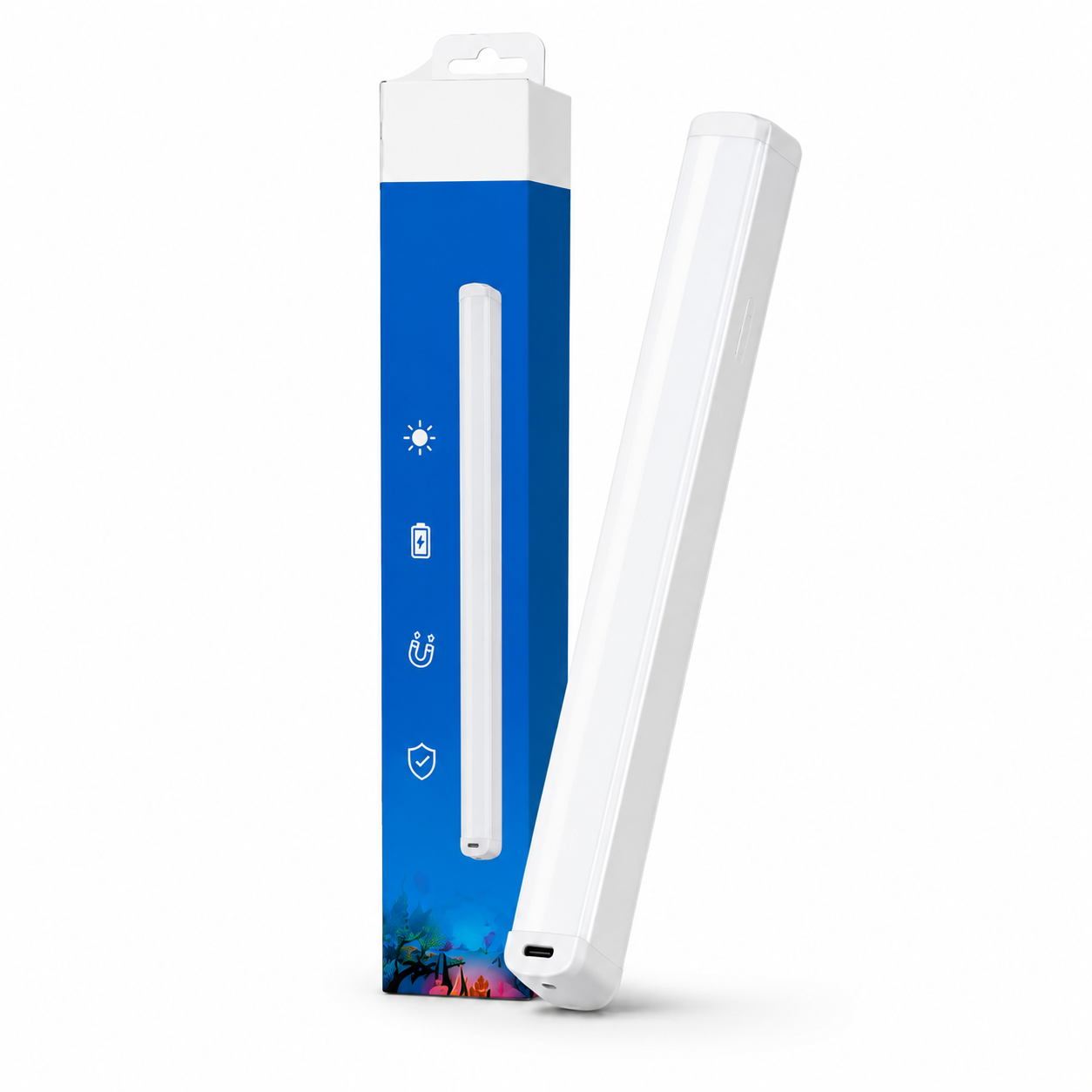 Luz LED Recargable USB Magnética Modelo T530