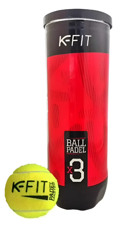 Pelotas de Pádel KFIT Tarro de 3 Unidades